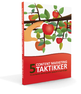 E-bog med taktikker til content marketing